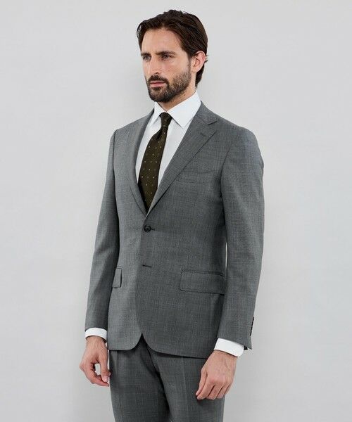 MACKINTOSH LONDON(MENS) / マッキントッシュ ロンドン 　メンズ セットアップ | 【NEW BRIDGE】Super110's シャークスキンスーツ | 詳細4