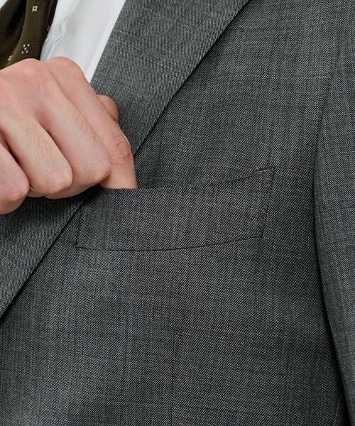 MACKINTOSH LONDON(MENS) / マッキントッシュ ロンドン 　メンズ セットアップ | 【NEW BRIDGE】Super110's シャークスキンスーツ | 詳細7
