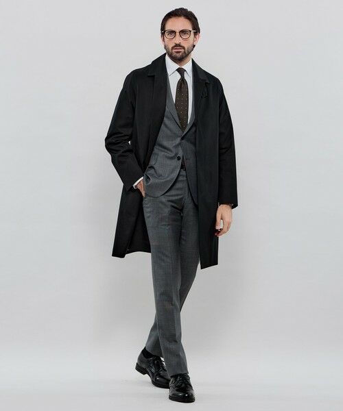 MACKINTOSH LONDON(MENS) / マッキントッシュ ロンドン 　メンズ セットアップ | 【NEW BRIDGE】Super110's シャークスキンスーツ | 詳細2