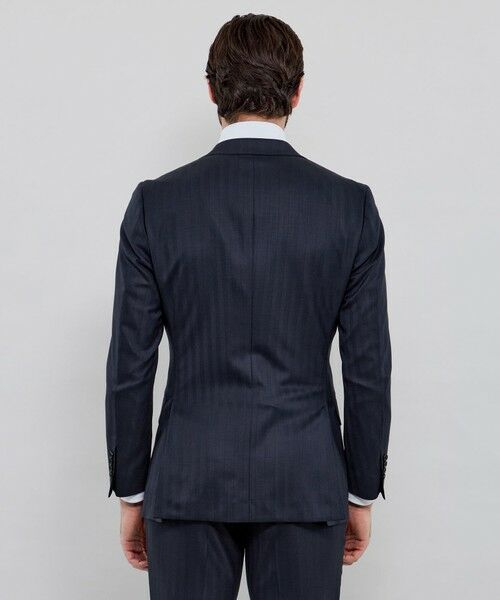 MACKINTOSH LONDON(MENS) / マッキントッシュ ロンドン 　メンズ セットアップ | 【NEW BRIDGE】Super150's シャドーストライプスーツ | 詳細4