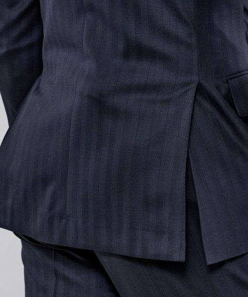 MACKINTOSH LONDON(MENS) / マッキントッシュ ロンドン 　メンズ セットアップ | 【NEW BRIDGE】Super150's シャドーストライプスーツ | 詳細8