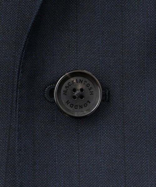 MACKINTOSH LONDON(MENS) / マッキントッシュ ロンドン 　メンズ セットアップ | 【NEW BRIDGE】Super150's シャドーストライプスーツ | 詳細9