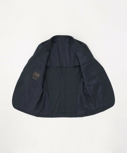 MACKINTOSH LONDON(MENS) / マッキントッシュ ロンドン メンズ セットアップ | 【NEW BRIDGE】Super150's コンビネーションチェックネイビースーツ | 詳細14