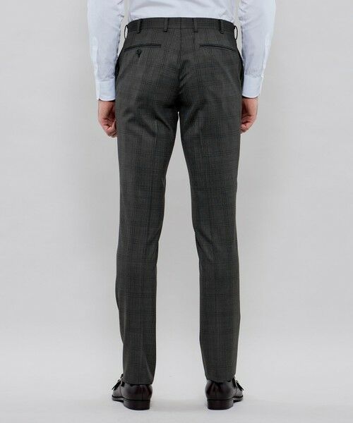 MACKINTOSH LONDON(MENS) / マッキントッシュ ロンドン メンズ セットアップ | 【NEW BRIDGE】Super150's コンビネーションチェックグレースーツ | 詳細12