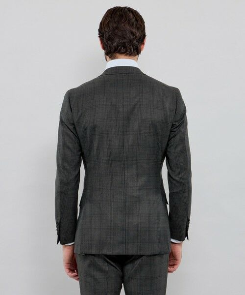 MACKINTOSH LONDON(MENS) / マッキントッシュ ロンドン メンズ セットアップ | 【NEW BRIDGE】Super150's コンビネーションチェックグレースーツ | 詳細4