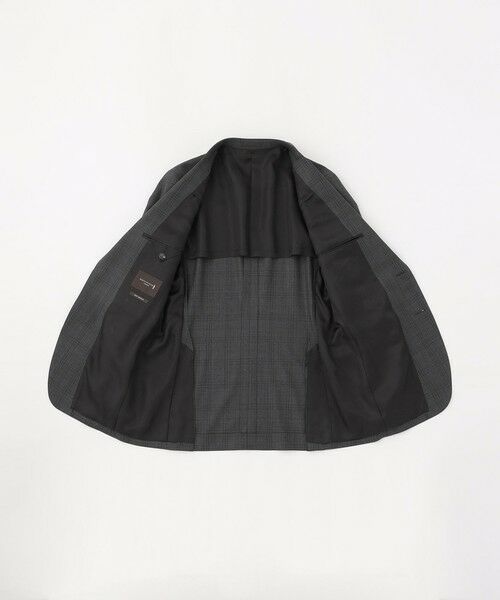 MACKINTOSH LONDON(MENS) / マッキントッシュ ロンドン メンズ セットアップ | 【NEW BRIDGE】Super150's コンビネーションチェックグレースーツ | 詳細14