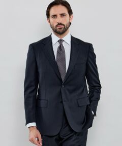 MACKINTOSH LONDON(MENS) / マッキントッシュ ロンドン 　メンズ セットアップ | 【OX BRIDGE】【DORMEUIL/ドーメル】シャドーストライプスーツ