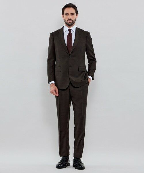 MACKINTOSH LONDON(MENS) / マッキントッシュ ロンドン 　メンズ セットアップ | 【OX BRIDGE】【DORMEUIL/ドーメル】コンビネーションチェックスーツ | 詳細2