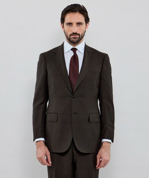 MACKINTOSH LONDON(MENS) / マッキントッシュ ロンドン メンズ セットアップ | 【OX BRIDGE】【DORMEUIL/ドーメル】コンビネーションチェックスーツ | 詳細3