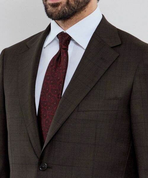 MACKINTOSH LONDON(MENS) / マッキントッシュ ロンドン メンズ セットアップ | 【OX BRIDGE】【DORMEUIL/ドーメル】コンビネーションチェックスーツ | 詳細6