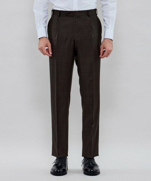 MACKINTOSH LONDON(MENS) / マッキントッシュ ロンドン メンズ セットアップ | 【OX BRIDGE】【DORMEUIL/ドーメル】コンビネーションチェックスーツ | 詳細11