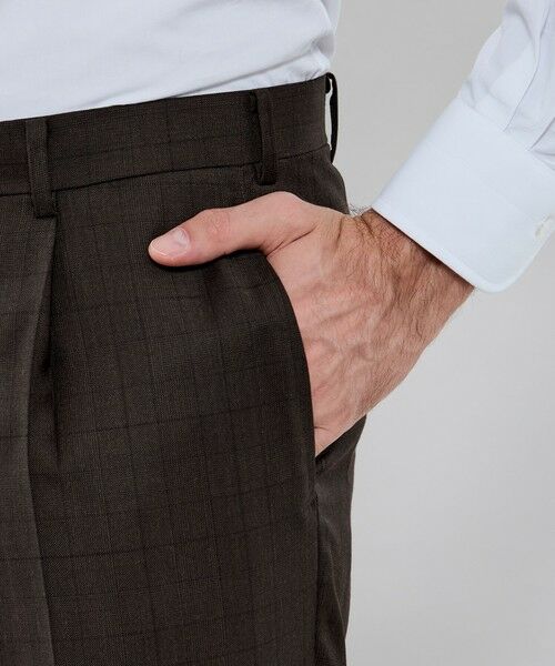 MACKINTOSH LONDON(MENS) / マッキントッシュ ロンドン メンズ セットアップ | 【OX BRIDGE】【DORMEUIL/ドーメル】コンビネーションチェックスーツ | 詳細14