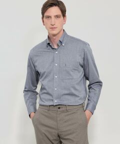 MACKINTOSH LONDON(MENS) / マッキントッシュ ロンドン 　メンズ シャツ・ブラウス | コットンカシミヤボタンダウンシャツ