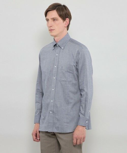 MACKINTOSH LONDON(MENS) / マッキントッシュ ロンドン 　メンズ シャツ・ブラウス | コットンカシミヤボタンダウンシャツ | 詳細6