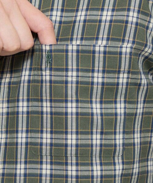 MACKINTOSH LONDON(MENS) / マッキントッシュ ロンドン メンズ シャツ・ブラウス | コットンカシミヤチェックボタンダウンシャツ | 詳細6