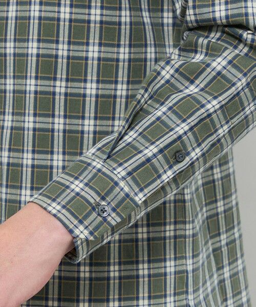 MACKINTOSH LONDON(MENS) / マッキントッシュ ロンドン メンズ シャツ・ブラウス | コットンカシミヤチェックボタンダウンシャツ | 詳細7