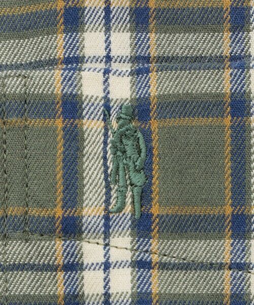 MACKINTOSH LONDON(MENS) / マッキントッシュ ロンドン メンズ シャツ・ブラウス | コットンカシミヤチェックボタンダウンシャツ | 詳細9