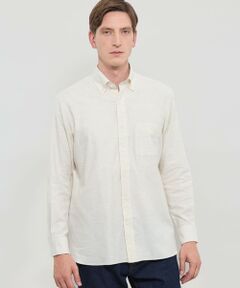 MACKINTOSH LONDON(MENS) / マッキントッシュ ロンドン 　メンズ シャツ・ブラウス | 【WEB・一部店舗限定】メランジフランネル釦ダウンシャツ