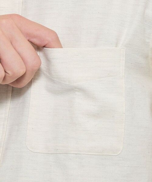 MACKINTOSH LONDON(MENS) / マッキントッシュ ロンドン 　メンズ シャツ・ブラウス | 【WEB・一部店舗限定】メランジフランネル釦ダウンシャツ | 詳細7