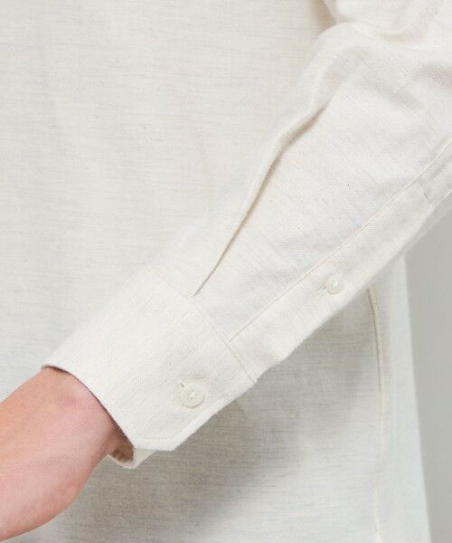 MACKINTOSH LONDON(MENS) / マッキントッシュ ロンドン 　メンズ シャツ・ブラウス | 【WEB・一部店舗限定】メランジフランネル釦ダウンシャツ | 詳細8