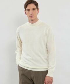 MACKINTOSH LONDON(MENS) / マッキントッシュ ロンドン 　メンズ ニット・セーター | 【WEB・一部店舗限定】ハイゲージ天竺モックネックニット