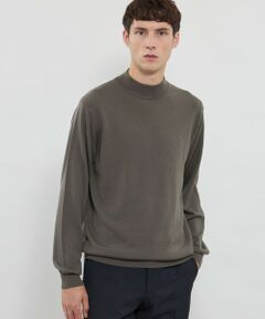 MACKINTOSH LONDON(MENS) / マッキントッシュ ロンドン 　メンズ ニット・セーター | 【WEB・一部店舗限定】ハイゲージ天竺モックネックニット