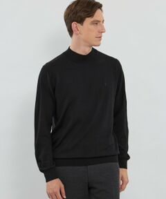 MACKINTOSH LONDON(MENS) / マッキントッシュ ロンドン 　メンズ ニット・セーター | 【WEB・一部店舗限定】ハイゲージ天竺モックネックニット