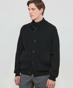 MACKINTOSH LONDON(MENS) / マッキントッシュ ロンドン 　メンズ ニット・セーター | 7G両畔ハイネックカーディガン