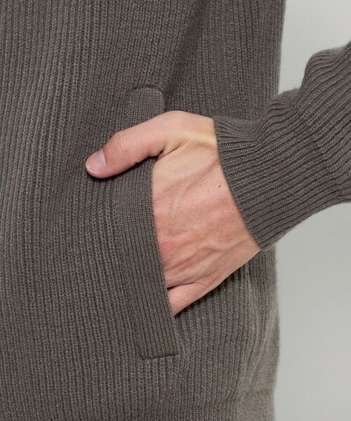 MACKINTOSH LONDON(MENS) / マッキントッシュ ロンドン メンズ ニット・セーター | 7G両畔ハイネックカーディガン | 詳細6