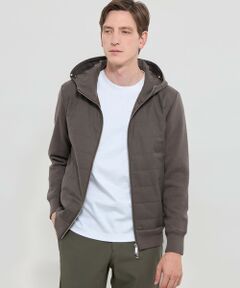 MACKINTOSH LONDON(MENS) / マッキントッシュ ロンドン 　メンズ ニット・セーター | フーデットアウターニットコンビ