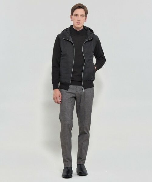 MACKINTOSH LONDON(MENS) / マッキントッシュ ロンドン 　メンズ ニット・セーター | フーデットアウターニットコンビ | 詳細1