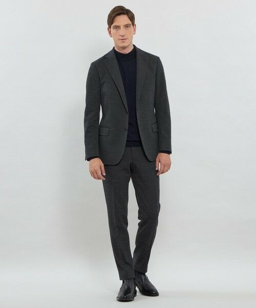 MACKINTOSH LONDON(MENS) / マッキントッシュ ロンドン メンズ その他パンツ | 【WEB・一部店舗限定】【FLEX JERSEY】マイクロチェックジャージーセットアップジャケット | 詳細3