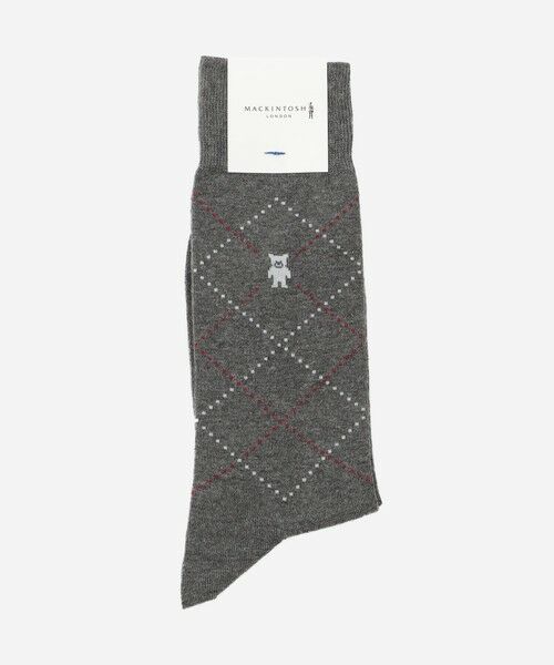 MACKINTOSH LONDON(MENS) / マッキントッシュ ロンドン 　メンズ その他インナー・ルームウェア | MLホーンドベアダイヤソックス | 詳細6