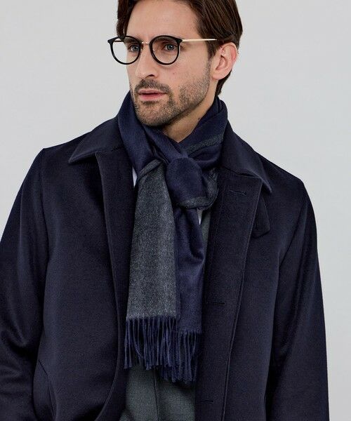 MACKINTOSH LONDON(MENS) / マッキントッシュ ロンドン 　メンズ マフラー・ショール・スヌード・ストール | 【ZEGNA/ゼニア】シルクストール | 詳細3