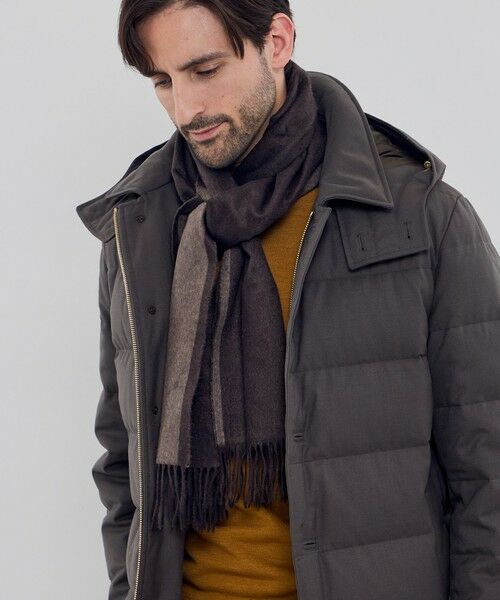 MACKINTOSH LONDON(MENS) / マッキントッシュ ロンドン 　メンズ マフラー・ショール・スヌード・ストール | 【ZEGNA/ゼニア】シルクストール | 詳細4