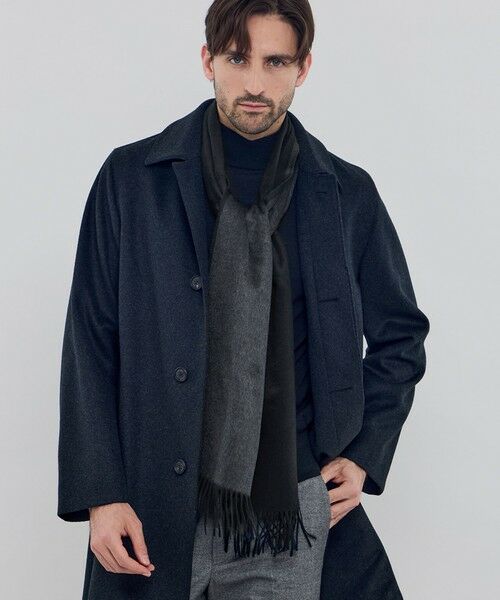 MACKINTOSH LONDON(MENS) / マッキントッシュ ロンドン 　メンズ マフラー・ショール・スヌード・ストール | 【ZEGNA/ゼニア】シルクストール | 詳細1