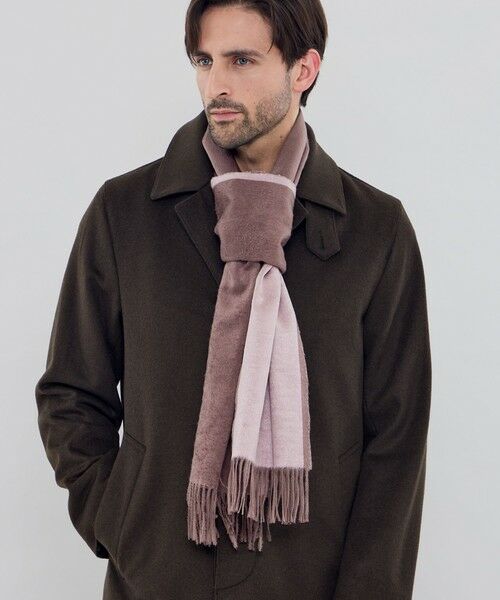 MACKINTOSH LONDON(MENS) / マッキントッシュ ロンドン 　メンズ マフラー・ショール・スヌード・ストール | 【ZEGNA/ゼニア】シルクストール | 詳細2