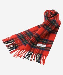 MACKINTOSH LONDON(MENS) / マッキントッシュ ロンドン 　メンズ マフラー・ショール・スヌード・ストール | 【WEB・一部店舗限定】ウールカシミヤチェックマフラー