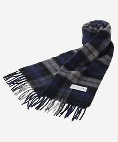 MACKINTOSH LONDON(MENS) / マッキントッシュ ロンドン 　メンズ マフラー・ショール・スヌード・ストール | 【WEB・一部店舗限定】ウールカシミヤチェックマフラー
