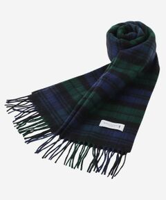 MACKINTOSH LONDON(MENS) / マッキントッシュ ロンドン 　メンズ マフラー・ショール・スヌード・ストール | 【WEB・一部店舗限定】ウールカシミヤチェックマフラー