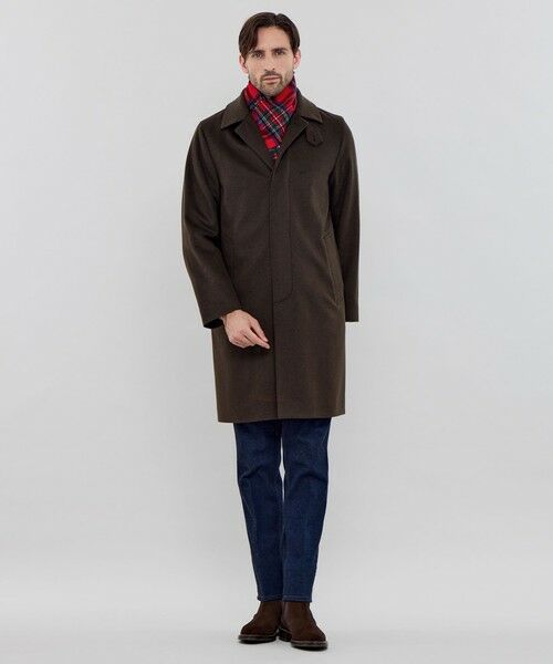 MACKINTOSH LONDON(MENS) / マッキントッシュ ロンドン 　メンズ マフラー・ショール・スヌード・ストール | 【WEB・一部店舗限定】ウールカシミヤチェックマフラー | 詳細5