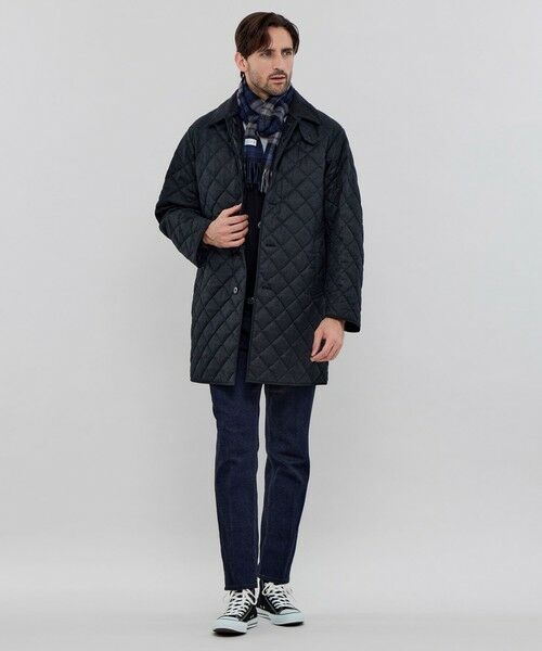 MACKINTOSH LONDON(MENS) / マッキントッシュ ロンドン 　メンズ マフラー・ショール・スヌード・ストール | 【WEB・一部店舗限定】ウールカシミヤチェックマフラー | 詳細7
