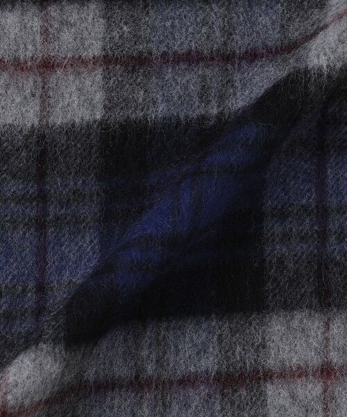MACKINTOSH LONDON(MENS) / マッキントッシュ ロンドン 　メンズ マフラー・ショール・スヌード・ストール | 【WEB・一部店舗限定】ウールカシミヤチェックマフラー | 詳細9