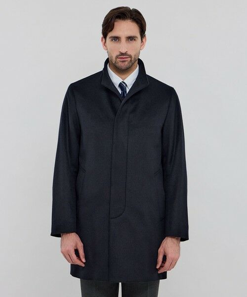 MACKINTOSH LONDON(MENS) / マッキントッシュ ロンドン 　メンズ その他アウター | 【DUNFORD STAND COLLAR】ウールカシミヤビーバースタンドカラーコート | 詳細6