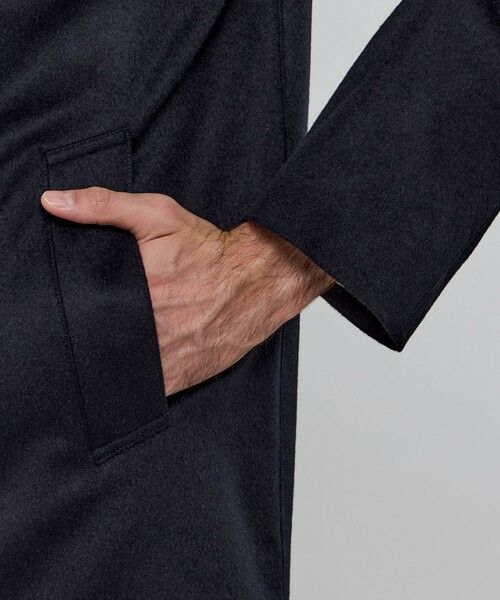 MACKINTOSH LONDON(MENS) / マッキントッシュ ロンドン 　メンズ その他アウター | 【DUNFORD STAND COLLAR】ウールカシミヤビーバースタンドカラーコート | 詳細8