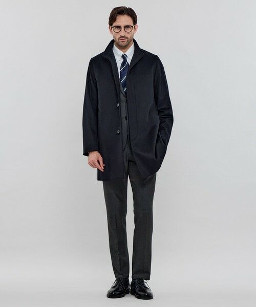 MACKINTOSH LONDON(MENS) / マッキントッシュ ロンドン 　メンズ その他アウター | 【DUNFORD STAND COLLAR】ウールカシミヤビーバースタンドカラーコート | 詳細2