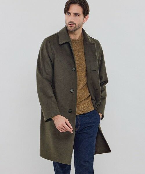 MACKINTOSH LONDON(MENS) / マッキントッシュ ロンドン メンズ その他アウター | 【DUNFORD】ウールカシミヤビーバーステンカラーコート(ブラウン6)