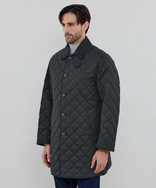 MACKINTOSH LONDON(MENS) / マッキントッシュ ロンドン 　メンズ その他アウター | 【WATSON LONG】ウールサキソニーキルティングアウター | 詳細3