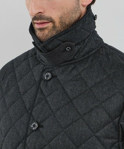 MACKINTOSH LONDON(MENS) / マッキントッシュ ロンドン 　メンズ その他アウター | 【WATSON LONG】ウールサキソニーキルティングアウター | 詳細5