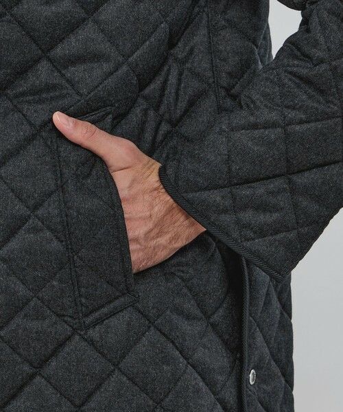 MACKINTOSH LONDON(MENS) / マッキントッシュ ロンドン 　メンズ その他アウター | 【WATSON LONG】ウールサキソニーキルティングアウター | 詳細6